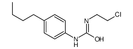 1-(4-butylphenyl)-3-(2-chloroethyl)urea结构式