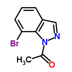 Ethanone, 1-(7-bromo-1H-indazol-1-yl)- picture