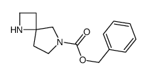 1,6-Diazaspiro[3.4]octane-6-carboxylic acid, phenylmethyl ester structure