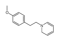 1-[2-(4-methoxyphenyl)ethyl]pyridine结构式