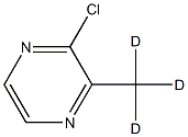 2-Chloro-3-(methyl-d3)-pyrazine Structure