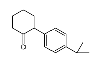 2-(4-tert-butylphenyl)cyclohexan-1-one结构式