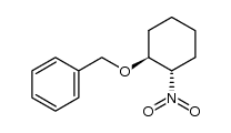 trans-1-(benzyloxy)-2-nitrocyclohexane Structure