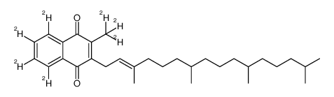 Vitamin K1 D7结构式