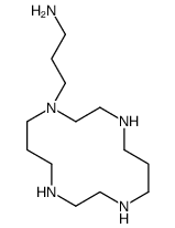 3-(1,4,8,11-tetrazacyclotetradec-1-yl)propan-1-amine Structure