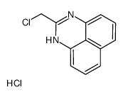 2-(CHLOROMETHYL)-1H-PERIMIDINE HYDROCHLORIDE structure