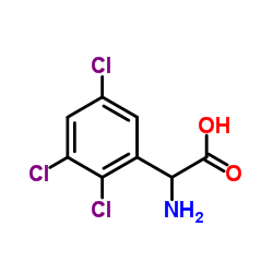 Amino(2,3,5-trichlorophenyl)acetic acid结构式