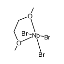 NIOBIUM(III) BROMIDE ETHYLENE GLYCOL结构式