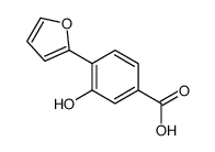 4-(furan-2-yl)-3-hydroxybenzoic acid结构式