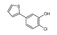 2-chloro-5-thiophen-2-ylphenol结构式