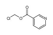 chloromethyl 3-pyridinecarboxylate Structure
