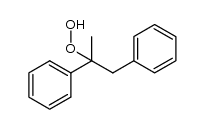 (2-hydroperoxypropane-1,2-diyl)dibenzene结构式
