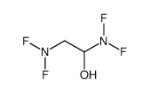 1,2-bis(difluoroamino)ethanol Structure