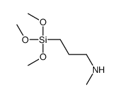 N-methyl-3-trimethoxysilylpropan-1-amine Structure