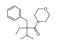 2-benzyl-2-(dimethylamino)-1-morpholin-4-ylbutan-1-one结构式