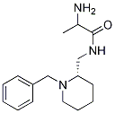 (S)-2-AMino-N-(1-benzyl-piperidin-2-ylMethyl)-propionaMide结构式