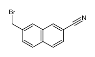 7-(Bromomethyl)-2-naphthonitrile structure