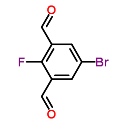 5-Bromo-2-fluoro-1,3-benzenedicarboxaldehyde picture