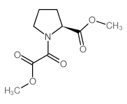 METHYL(2S)-1-(1',2'-DIOXO-2'-METHOXYETHYL)-2-PYRROLIDINE-CARBOXYLATE structure