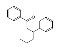 1,3-diphenylhexan-1-one结构式