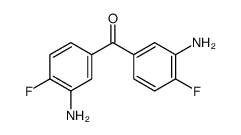 3,3'-Diamino-4,4'-difluorobenzophenone Structure