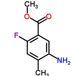 5-Amino-2-fluoro-4-methyl-benzoic acid methyl ester picture