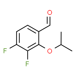 3,4-Difluoro-2-propan-2-yloxybenzaldehyde Structure
