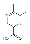 Pyrazinecarboxylic acid, 2,3-dihydro-5,6-dimethyl- (9CI) structure