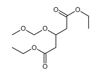 diethyl 3-(methoxymethoxy)pentanedioate结构式