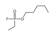 1-[ethyl(fluoro)phosphoryl]oxypentane Structure