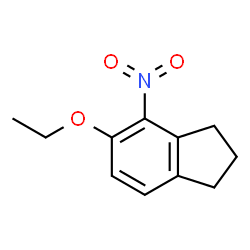 1H-Indene,5-ethoxy-2,3-dihydro-4-nitro-(9CI) structure