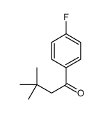 3,3-DIMETHYL-4'-FLUOROBUTYROPHENONE structure