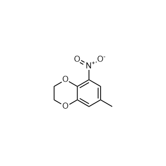 7-Methyl-5-nitro-2,3-dihydrobenzo[b][1,4]dioxine Structure