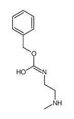 1-Cbz-氨基-2-甲基氨基-乙烷结构式