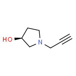 3-Pyrrolidinol,1-(2-propynyl)-,(3S)-(9CI) structure