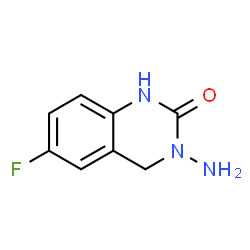 3-Amino-6-fluoro-3,4-dihydroquinazolin-2(1H)-one Structure