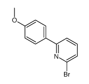 2-Bromo-6-(4-methoxyphenyl)pyridine结构式