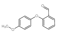2-(4-甲氧基苯氧基)苯甲醛结构式