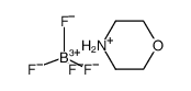 morpholinium tetrafluoroborate structure