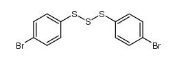 bis(p-bromophenyl) trisulfide结构式