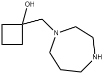 1-[(1,4-二氮杂环庚-1-基)甲基]环丁烷-1-醇图片