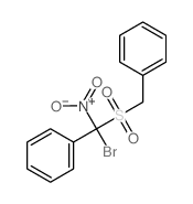(benzylsulfonyl-bromo-nitro-methyl)benzene结构式