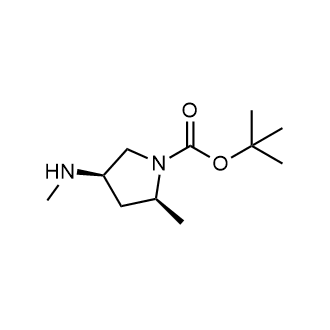 Tert-butyl (2S,4R)-2-methyl-4-(methylamino)pyrrolidine-1-carboxylate picture