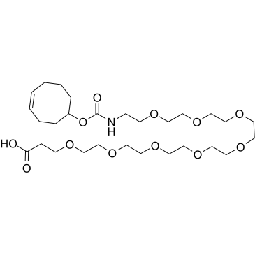 TCO-PEG8-acid结构式
