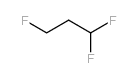 1,1,3-trifluoropropane结构式