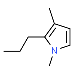 1H-Pyrrole,1,3-dimethyl-2-propyl-(9CI)结构式