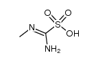 amino-methylimino-methanesulfonic acid Structure