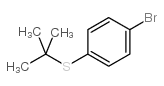 1-Bromo-4-(tert-butylsulfanyl)benzene Structure