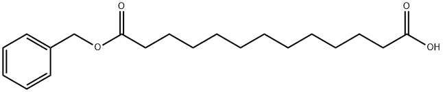 13-(苄氧基)-13-氧代十三烷酸结构式