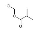 chloromethyl 2-methylprop-2-enoate结构式